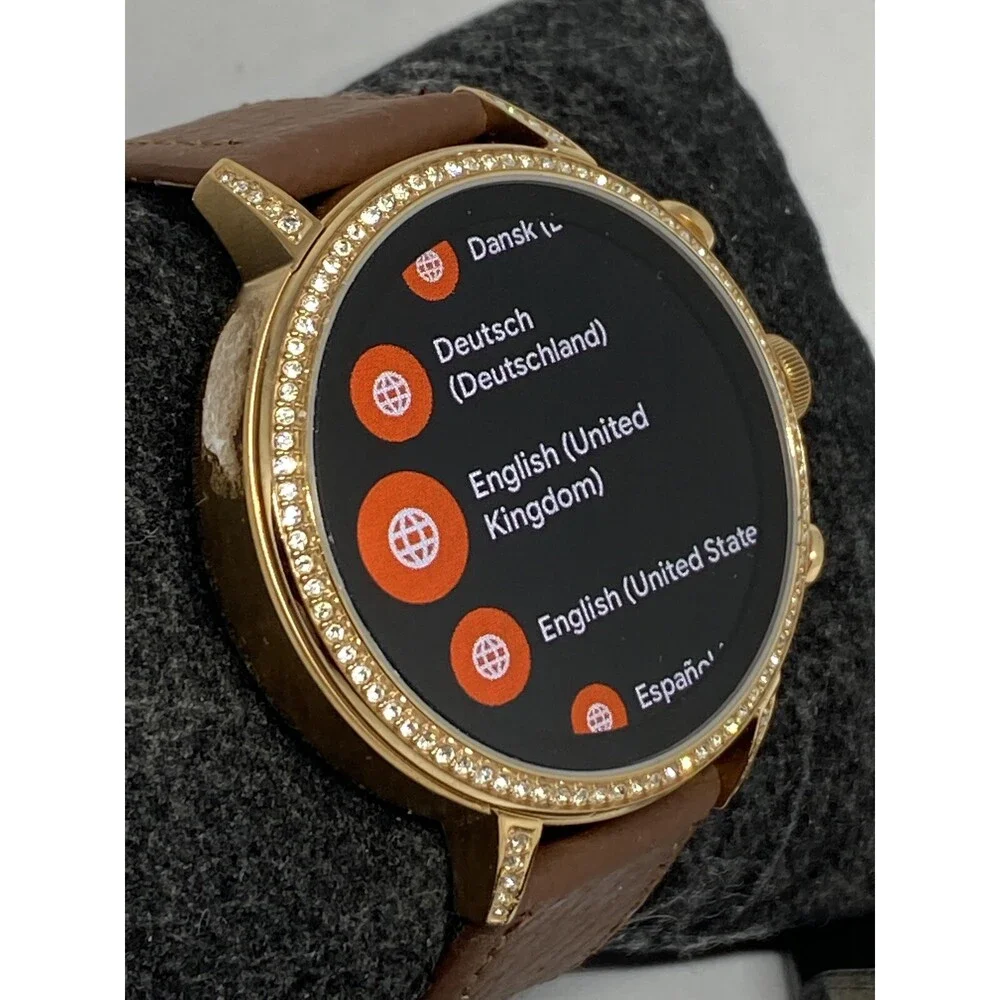 Fossil Gen 4 Authentic Digital Dial Smart Watch Custom Band FTW6011 LT437
